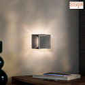 SIGOR battery table lamp NUTALIS MINI IP54, graphite grey dimmable