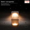 SIGOR battery table lamp NUTALIS MINI IP54, graphite grey dimmable