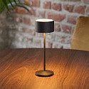battery table lamp VELUNA IP44, night black dimmable
