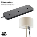 SIGOR LED Akku Tischleuchte VELUNA, 3er Set, 1W, Flex-Mood, 2200K/2700K, 115/120lm, IP44, dimmbar, dnenbeige