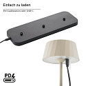 SIGOR LED Akku Tischleuchte FACETTA, 3er Set, 1,3W, Flex-Mood, 2200K/2700K, 135/150lm, IP44, dimmbar, dnenbeige