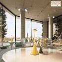 SIGOR battery table lamp NUDROP CCT Switch, with touch dimmer IP54, sunny yellow dimmable