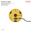 SIGOR battery table lamp NUDROP CCT Switch, with touch dimmer IP54, sunny yellow dimmable