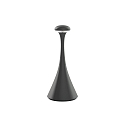 Lampe de table  accu NUDROP MINI IP54, noir nuit gradable