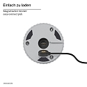 SIGOR LED Akku-Tischleuchte NUFLAIR, IP54, 2.2W 2200/2700K (Flex-Mood), mit Vasen-Einsatz + Touch-Dimmer + Easy-Connect, nebelgrau SIGOR LED Akku-Tischleuchte NUFLAIR, IP54, 2.2W 2200/2700K (Flex-Mood), mit Vasen-Einsatz + Touch-Dimmer + Easy-Connect, nebelgrau