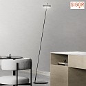 Lampadaire à accu MAHINA IP20, noir gradable