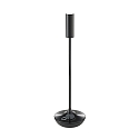 Lampe de table  accu NUCANDLE IP54, scintillant, noir gradable