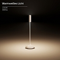 battery table lamp NUCANDLE IP54, glossy, black dimmable