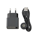 Easy-Connect Plug Ladekabel für NUTALIS/NUDROP, inkl. Netzteil, 1,2m, schwarz