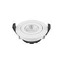 recessed luminaire DILED 68 swivelling IP20, white dimmable 6W 370lm 2700K 36 36 CRI 95