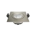 recessed luminaire DILED square IP20, steel dimmable 6W 380lm 3000K 36° 36° CRI 95