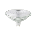 LED lamp LUXAR GLAS, 15W, ES111, GU10, 1100lm, 40, 3000K, dimmable