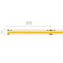SIGOR LED Strip COB LED, 11W/m, 4000K, 5m, 512 LED/m, IP20, 24V, 1080lm, Ra90