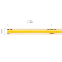 SIGOR LED Strip COB LED, 11W/m, 2700K, 5m, 512 LED/m, IP67, 24V, 1080lm, Ra90