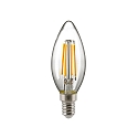 Ampoule à filament forme bougie FILAMENT C35 dimmable E14 2,5W 250lm 2700K 300° CRI 80 gradable
