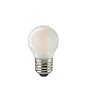Ampoule à filament forme de gouttes FILAMENT P45 dimmable E27 4,5W 470lm 2700K 330° CRI 80 gradable