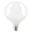 LED Globelampe G125, 230V,  12.5cm / 17.8cm, E27, 8.5W 2700K 1055lm 300, dimmbar, opal
