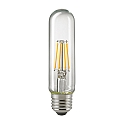 LED Filament light bulb TUBE T32, 230V, Ø 3.2cm / L 12.7cm, E27, 4.5W, 2700K 470lm 300°, dimmable, clear