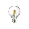 Lampadina filamenti Globe FILAMENT G80 dimmerabile E27 7W 806lm 2700K 300 CRI 90 dimmerabile