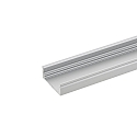 Surface profile FLAT 12 - for LED Strips up to 1.23cm width, for wall and ceiling mounting, length 100cm