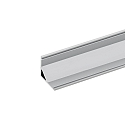 LED Eckprofil KS-SIG-PROF11, fr LED Strips bis 1cm Breite, Lnge 200cm / 1.6 x 1.6cm, Aluminium