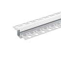 Alu Unterputzprofil KS-SIG-PROF24, randlos, inkl. Abdeckung matt, fr LED Strips bis 1.05cm Breite, Lnge 100cm / 5.3 x 1.4cm