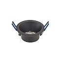 Luce da incasso indietro GU5,3 IP20, Nero