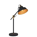 Mexlite Table lamp NOV, 1 flame, black