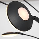 LED Stehleuchte SYNNA, 5-flammig, drehbare Köpfe, 5x 4.5W 2700K 500lm, mit Schnurdimmer