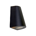 Applique da esterno LOGAN su / giù, 2-Lampadine, conico GU10 IP44, Nero opaco