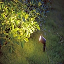Steinhauer Luce del picco di terra NOVA 1-Lampadina, con spina, regolabile GU10 IP54, Nero opaco dimmerabile