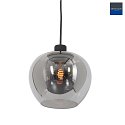 Steinhauer Luci a sospesione LOTUS ? 25cm E27 IP20, Nero dimmerabile
