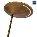 Steinhauer Lampada da terra ZODIAC LED 2-Lampadine IP20, bronzo, Bianco dimmerabile