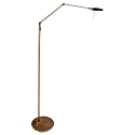 Steinhauer Floor lamp ZODIAC LED, 1 flame, bronze