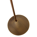 Steinhauer Floor lamp ZODIAC LED, 1 flame, bronze