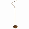 Steinhauer Floor lamp ZODIAC LED, 1 flame, bronze