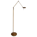 Steinhauer Floor lamp ZODIAC LED, 1 flame, bronze