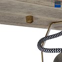 Mexlite Plafoniera GEARWOOD 3-Lampadine, regolabile E27 IP20, bronzo, antico dimmerabile