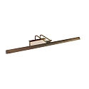 Steinhauer Wall luminaire LITHO LED, 1 flame, 60cm, bronze