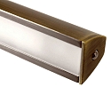 Steinhauer Wall luminaire LITHO LED, 1 flame, 60cm, bronze