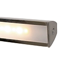 Steinhauer LED Bilderleuchte LITHO, 60cm, 9W 2200-4000K (CCT) 850lm, CRi >90, dimmbar, neigbar, Euro-Steckerkabel, stahl gebrstet