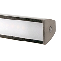 Steinhauer LED Bilderleuchte LITHO, 60cm, 9W 2200-4000K (CCT) 850lm, CRi >90, dimmbar, neigbar, Euro-Steckerkabel, stahl gebrstet