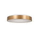 ceiling luminaire RINGLEDE -  38CM round, medium, direct / indirect IP20, gold dimmable