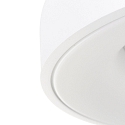 Steinhauer ceiling luminaire RINGLEDE -  38CM round, medium, direct / indirect IP20, white matt dimmable