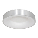ceiling luminaire RINGLEDE -  38CM round, medium, direct / indirect IP20, silver brushed dimmable