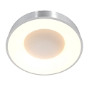 Steinhauer Luminaire de plafond RINGLEDE -  38CM rond, mdium, direct / indirect IP20, argent bross gradable
