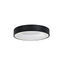 ceiling luminaire RINGLEDE -  38CM round, medium, direct / indirect IP20, black matt dimmable