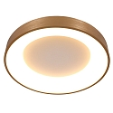 Steinhauer ceiling luminaire RINGLEDE - � 48CM large, round, direct / indirect IP20, gold dimmable