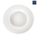 Steinhauer ceiling luminaire RINGLEDE - Ø 48CM large, round, direct / indirect IP20, white matt dimmable