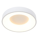 Steinhauer ceiling luminaire RINGLEDE -  48CM large, round, direct / indirect IP20, white matt dimmable